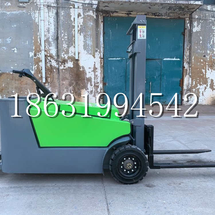 港口区小型电动叉车1吨2吨步行站驾式电瓶堆高充电装卸车液压升降车铲车